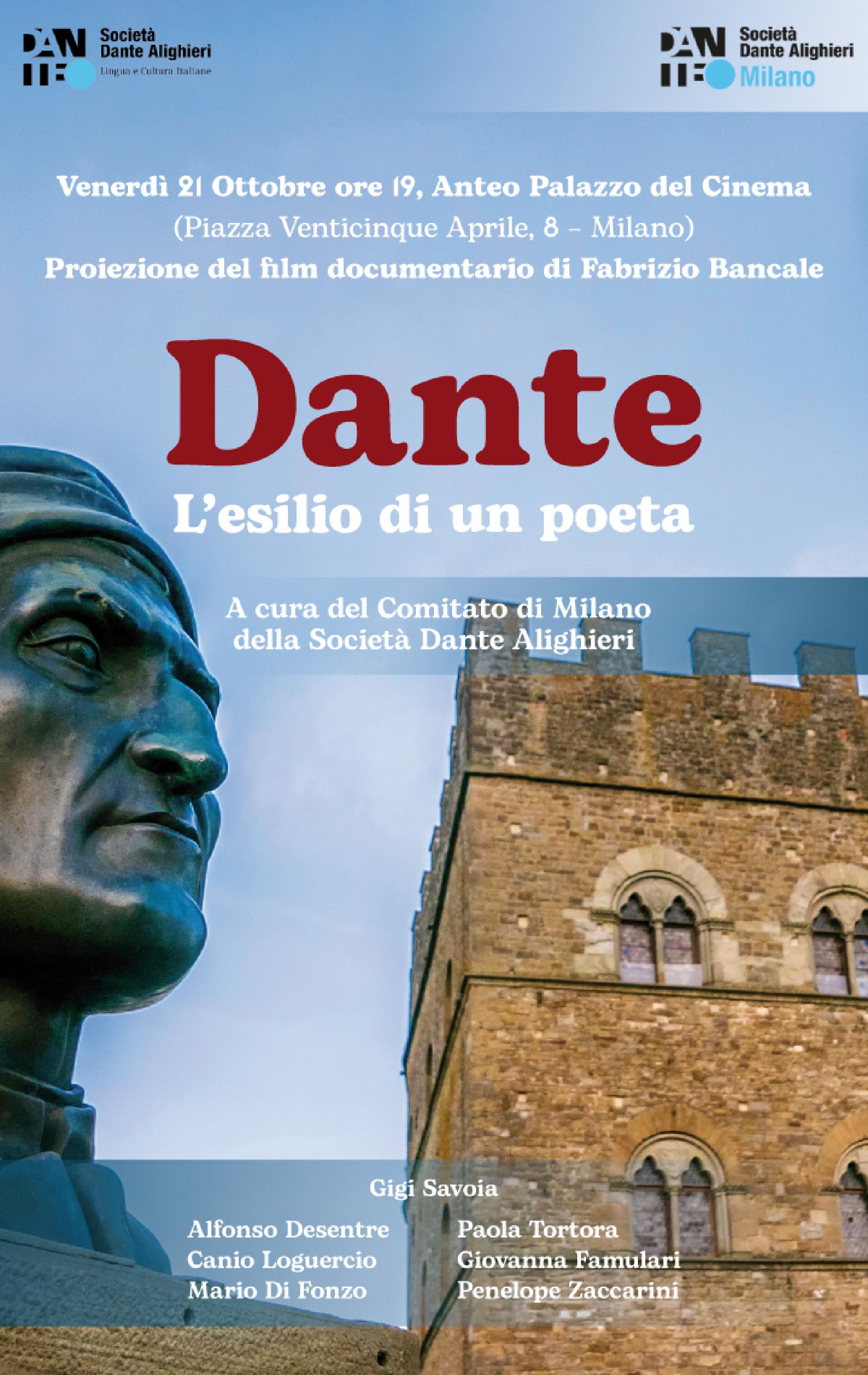 Dante. L esilio di un Poeta Dante Alighieri Society